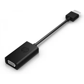Adaptador de cabo HDMI para VGA HP, VGA (D-Sub), HDMI Type-A (standard), macho, fêmea, preto, China