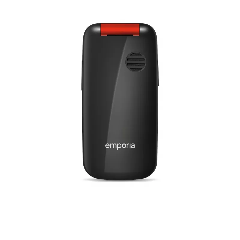 Emporia emporiaONE 6,1 cm (2,4 polegadas) 80 g preto, vermelho telemóvel para seniores
