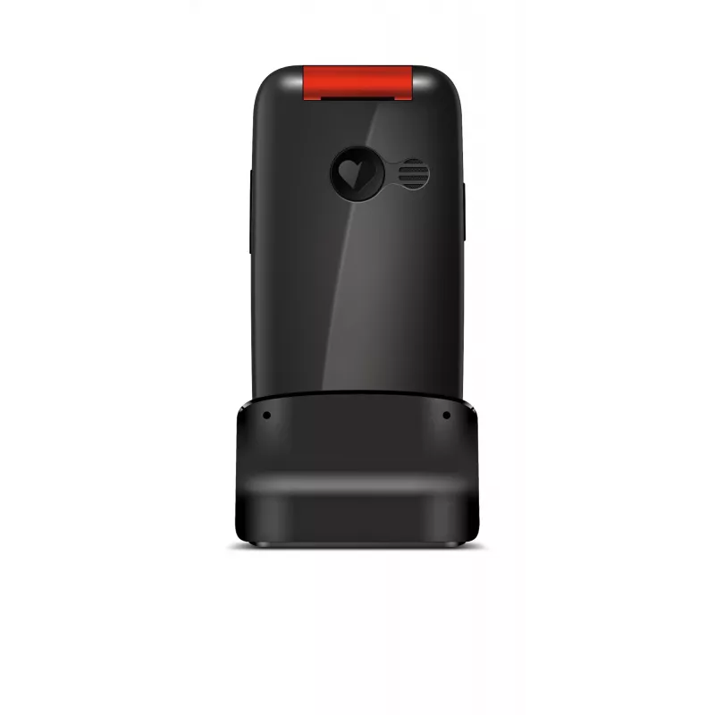 Emporia emporiaONE 6,1 cm (2,4 polegadas) 80 g preto, vermelho telemóvel para seniores