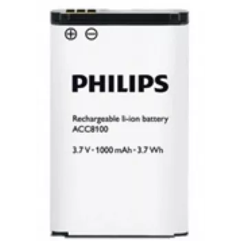 Bateria recarregável Philips ACC8100 iões de lítio (Li-Ion)