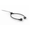 Headset Philips ACC0233 com fios, intra-auricular, preto