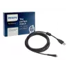 Cabo USB Philips 1 X para SpeechMike III 2,4 m USB A preto