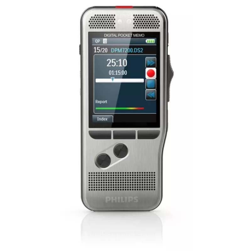 Cartão flash Philips DPM 7200 aço inoxidável