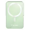 Powerbank sem fios magnética com suporte Verbatim Charge 'n' Go – 10000 mAh verde