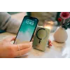 Powerbank sem fios magnética com suporte Verbatim Charge 'n' Go – 10000 mAh verde