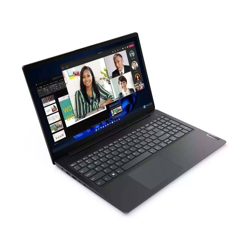Portátil Lenovo V15 G4 AMN AMD Ryzen™ 5 7520U 39,6 cm (15,6 polegadas) Full HD 8 GB LPDDR5-SDRAM 512 GB SSD Wi-Fi 6 (802.11ax) Windows 11 Home francês preto