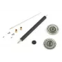 Zebra P1050667-008 kit de rolo de impressão com liner para QLN420