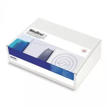 Espiral de encadernação GBC MultiBind 10 mm, branco, 130 folhas, metal, A4, 1 cm, 297 mm