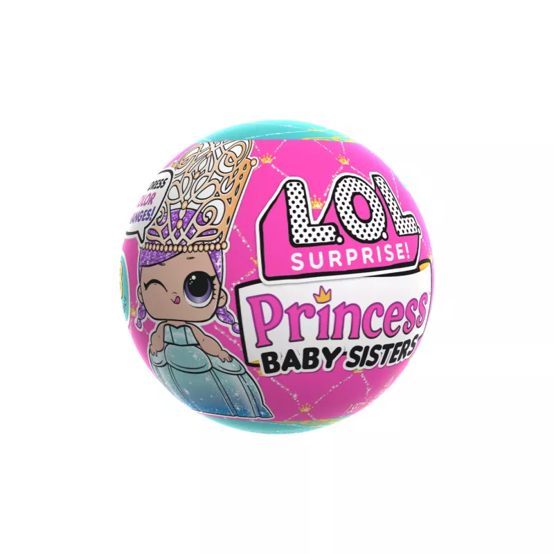 L.O.L. Surprise L.O.L. Surprise Princess Baby Sisters Asst em PDQ