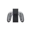 Pega de carregamento Nintendo Joy-Con 2, Nintendo Switch 2, pega para comando, preto, transparente, plástico, Nintendo, Joy-Con 2