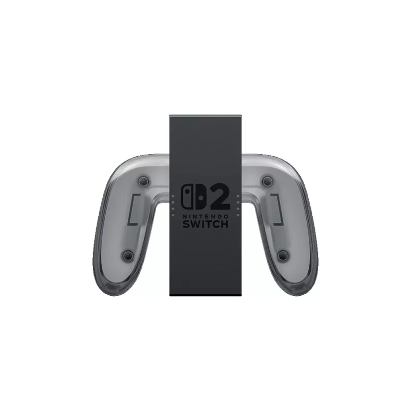 Pega de carregamento Nintendo Joy-Con 2, Nintendo Switch 2, pega para comando, preto, transparente, plástico, Nintendo, Joy-Con 2