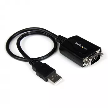 Cabo adaptador USB para série RS232 DB9 StarTech.com 1 ft com retenção COM