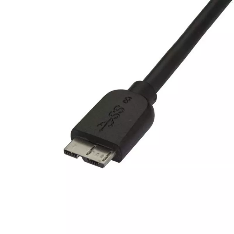 Cabo Micro USB 3.0 fino StarTech.com - M/M - 2m (6ft), 2 m, USB A, Micro-USB B, USB 3.2 Gen 1 (3.1 Gen 1), macho/macho, preto