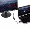 Adaptador HDMI para DisplayPort StarTech.com - 4K 30Hz, 3840 x 2160 píxeis, 1080p, 720p, 120 Hz, preto, MegaChips - STDP2600, conversor de vídeo ativo