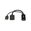 Adaptador HDMI para DisplayPort StarTech.com - 4K 30Hz, 3840 x 2160 píxeis, 1080p, 720p, 120 Hz, preto, MegaChips - STDP2600, conversor de vídeo ativo