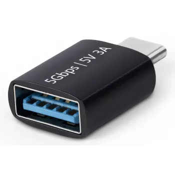 Adaptador USB-C para USB-A StarTech.com, USB 5Gbps, adaptador compacto ficha USB-C para conector fêmea USB-A, caixa metálica robusta, M/F