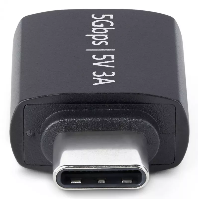 Adaptador USB-C para USB-A StarTech.com, USB 5Gbps, adaptador compacto ficha USB-C para conector fêmea USB-A, caixa metálica robusta, M/F