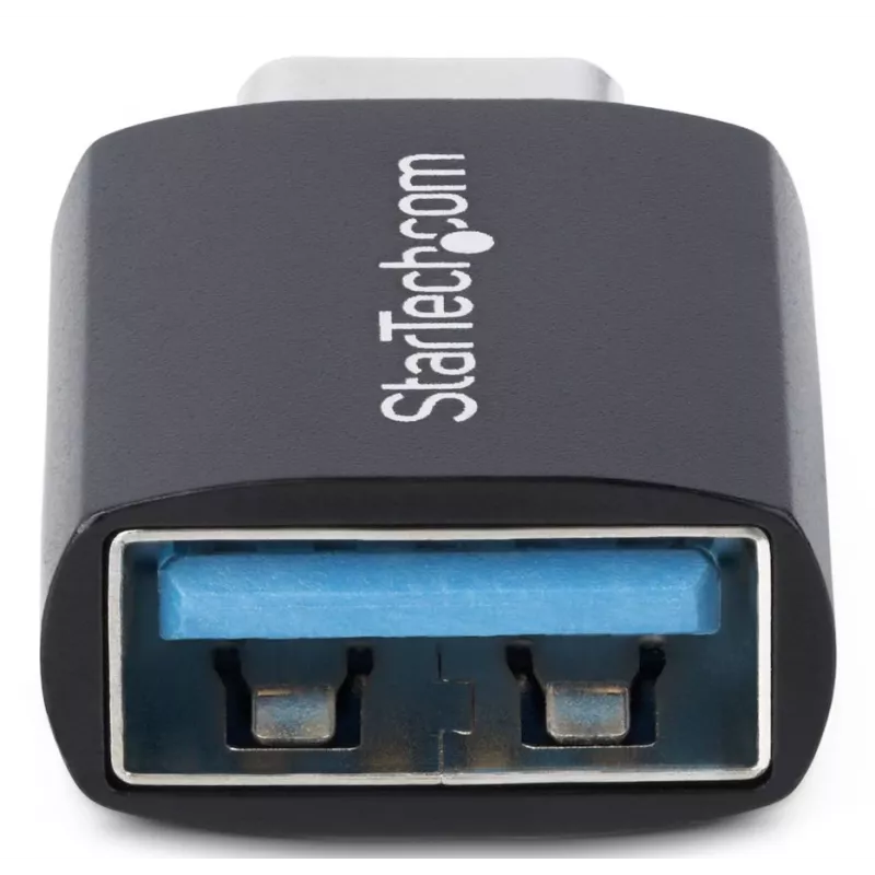 Adaptador USB-C para USB-A StarTech.com, USB 5Gbps, adaptador compacto ficha USB-C para conector fêmea USB-A, caixa metálica robusta, M/F