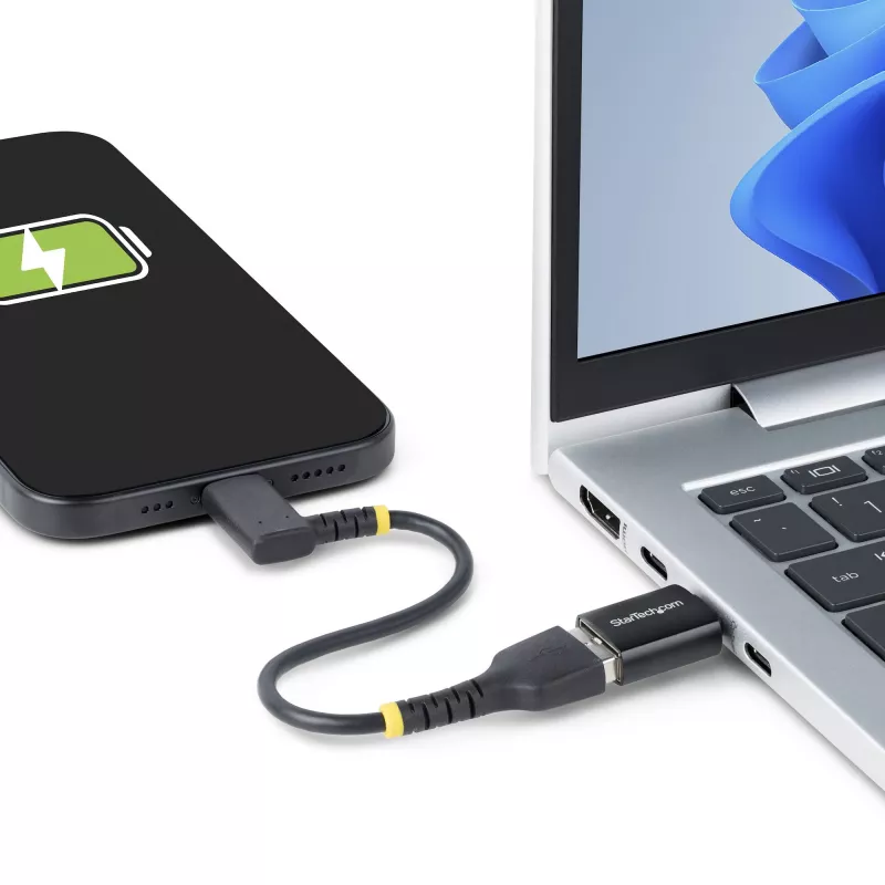 Adaptador USB-C para USB-A StarTech.com, USB 5Gbps, adaptador compacto ficha USB-C para conector fêmea USB-A, caixa metálica robusta, M/F