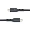 Cabo de carregamento USB-C StarTech.com 1 m (3,3 ft), pack de 2, cabo USB-C, cabo de carregamento para portátil USB 2.0 Type-C, 60 W 3 A Power Delivery, revestimento TPE, cabo de transferência de dados USB-C, M/M
