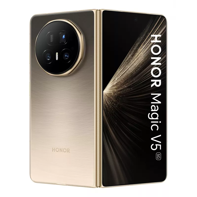 Honor MAGIC V5 20,2 cm (7,95 polegadas) MagicOS 9.0.1 5G USB Type-C 16 GB 512 GB 5820 mAh dourado