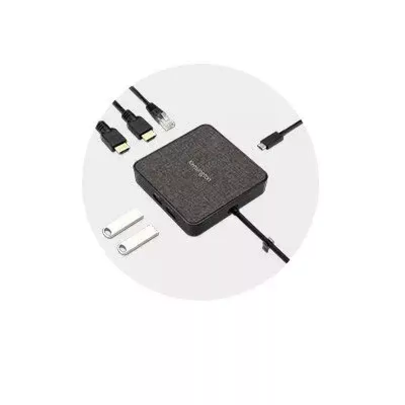Docking station portátil Kensington MD120U4 USB4 com fios USB4 100W 8K 144Hz