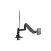 Braço para monitor Kensington SmartFit Premium Heavy Duty aperto/passagem de secretária 20 kg