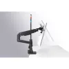Braço para monitor Kensington SmartFit Premium Heavy Duty aperto/passagem de secretária 20 kg
