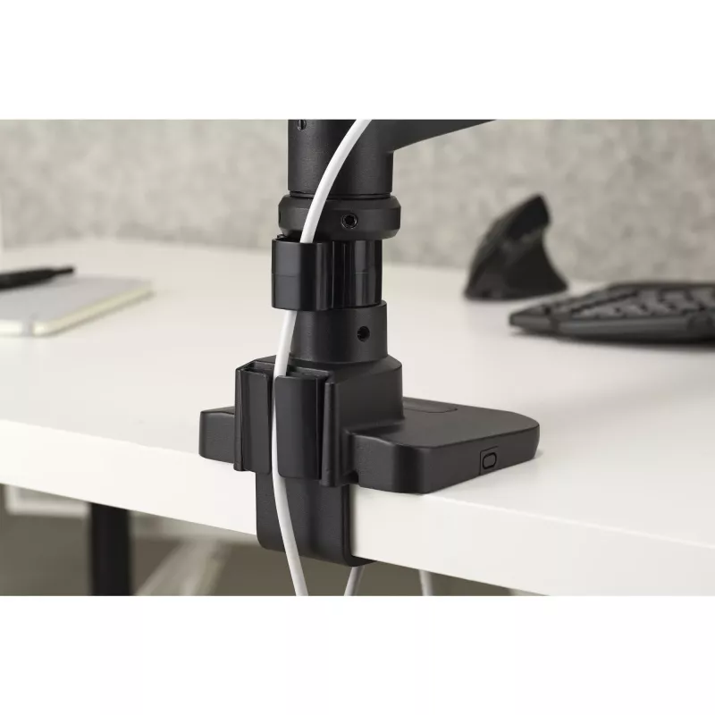 Braço para monitor Kensington SmartFit Premium Heavy Duty aperto/passagem de secretária 20 kg
