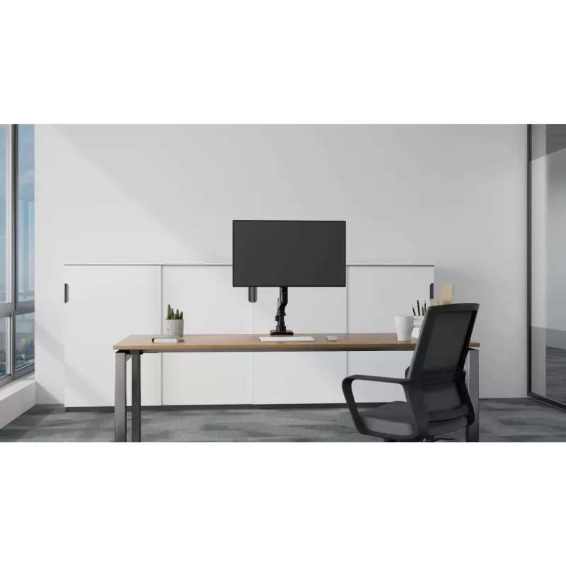 Braço para monitor Kensington SmartFit Premium Heavy Duty aperto/passagem de secretária 20 kg