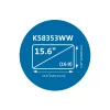 Filtro de privacidade magnético MagPro Kensington para portáteis 39,6 cm (15,6 polegadas) (16:9)