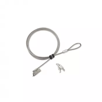 Cadeado para portátil NanoSaver 2.0 EQ Keyed Kensington, 1,83 m, Kensington, chave, aço inoxidável, prateado