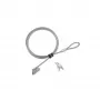 Cadeado para portátil NanoSaver 2.0 EQ Keyed Kensington, 1,83 m, Kensington, chave, aço inoxidável, prateado