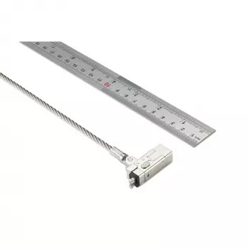 Cadeado para portátil NanoSaver 2.0 EQ Keyed Kensington, 1,83 m, Kensington, chave, aço inoxidável, prateado