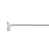 Cadeado para portátil NanoSaver 2.0 EQ Keyed Kensington, 1,83 m, Kensington, chave, aço inoxidável, prateado