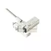Cadeado para portátil NanoSaver 2.0 EQ Keyed Kensington, 1,83 m, Kensington, chave, aço inoxidável, prateado