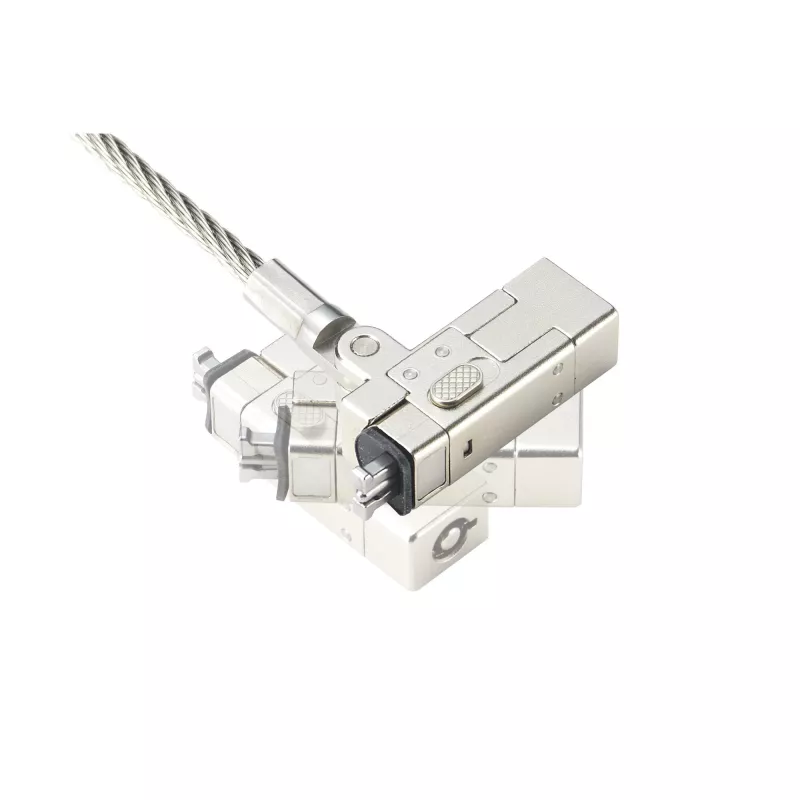 Cadeado para portátil NanoSaver 2.0 EQ Keyed Kensington, 1,83 m, Kensington, chave, aço inoxidável, prateado
