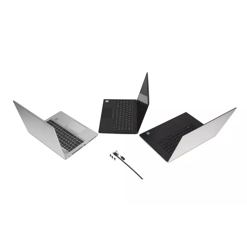 Cadeado para portátil Universal 3-in-1 Keyed Kensington