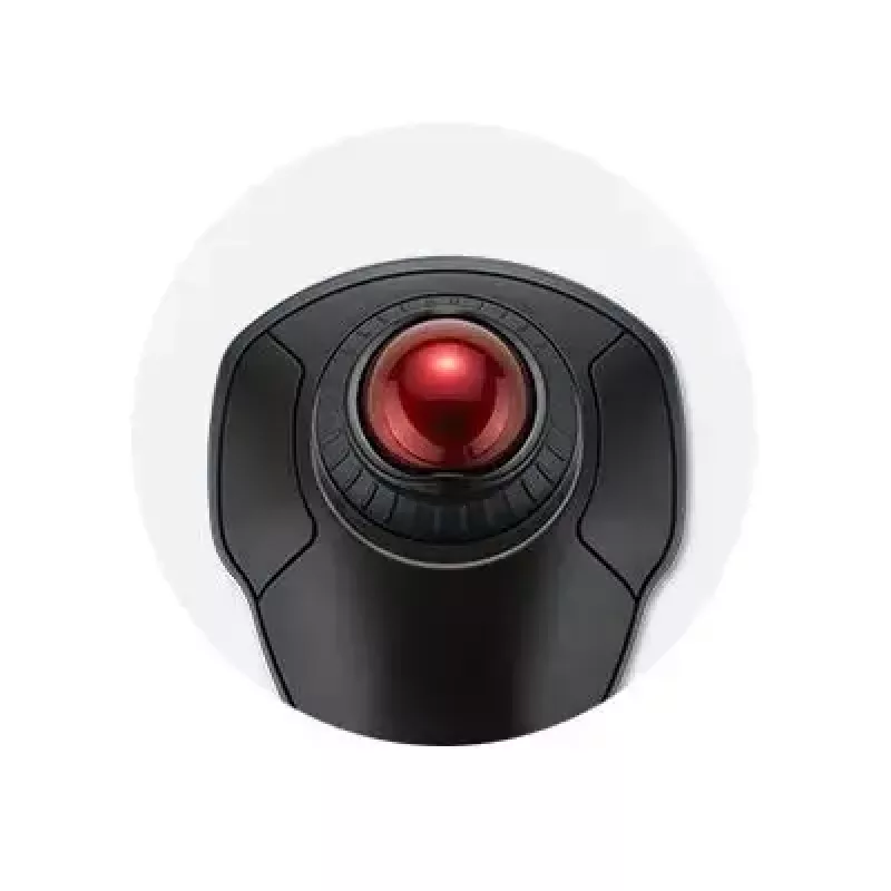Trackball Orbit Wireless Kensington com anel de scroll - preto