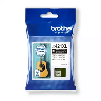 Tinteiro Brother LC421XLBK preto