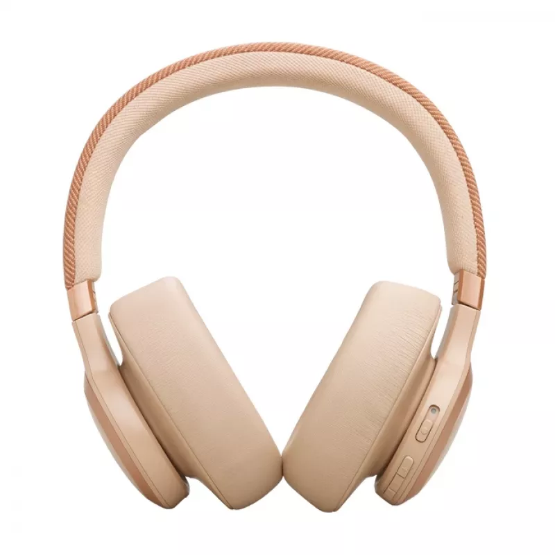 JBL Live 770NC headset sem fios de arco chamadas/música Bluetooth areia