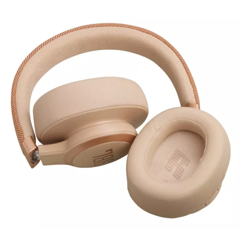 JBL Live 770NC headset sem fios de arco chamadas/música Bluetooth areia