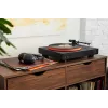 JBL Spinner BT gira-discos com acionamento por correia preto, laranja
