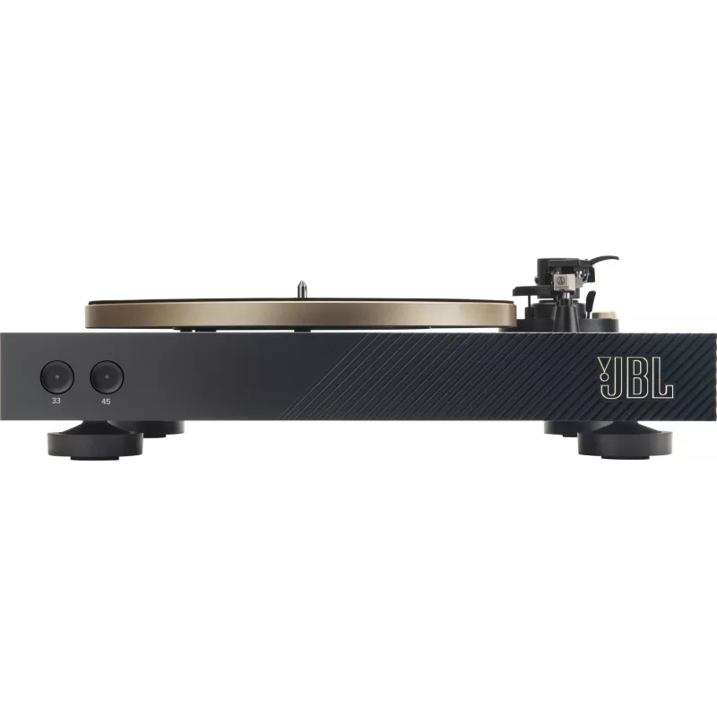 JBL Spinner BT gira-discos com acionamento por correia preto, dourado