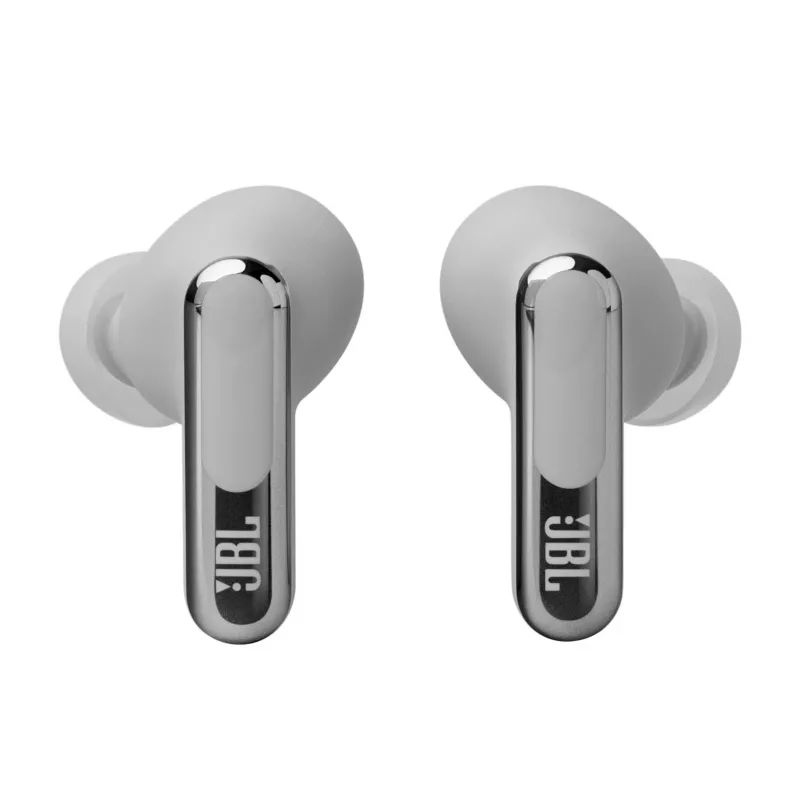 JBL Live Beam 3 headset sem fios in-ear chamadas/música/desporto/dia a dia Bluetooth prateado