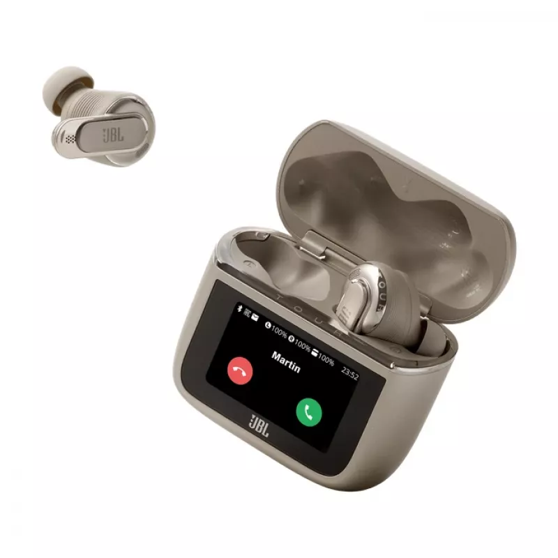 JBL Tour Pro 3 Headset True Wireless Stereo (TWS) In-Ear Chamadas/Música/Desporto/Dia a dia Bluetooth Latte