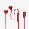 JBL Tune 305C Headset com fios In-Ear Chamadas/Música USB Type-C Vermelho