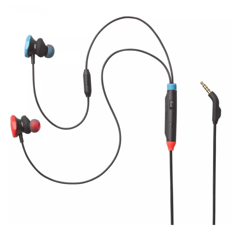 JBL Quantum 50N Headset com fios In-Ear Preto, Azul, Vermelho
