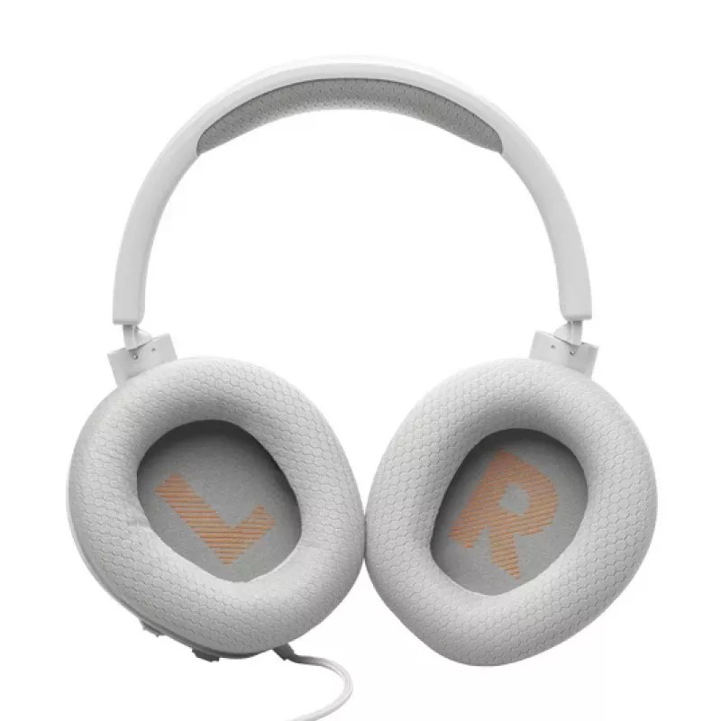 JBL Quantum 100M2 Headset com fios de arco Gaming Branco