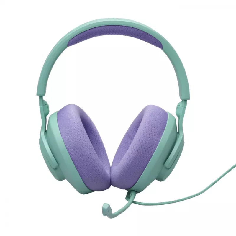 JBL Quantum 100M2 Headset com fios de arco Gaming Ciano